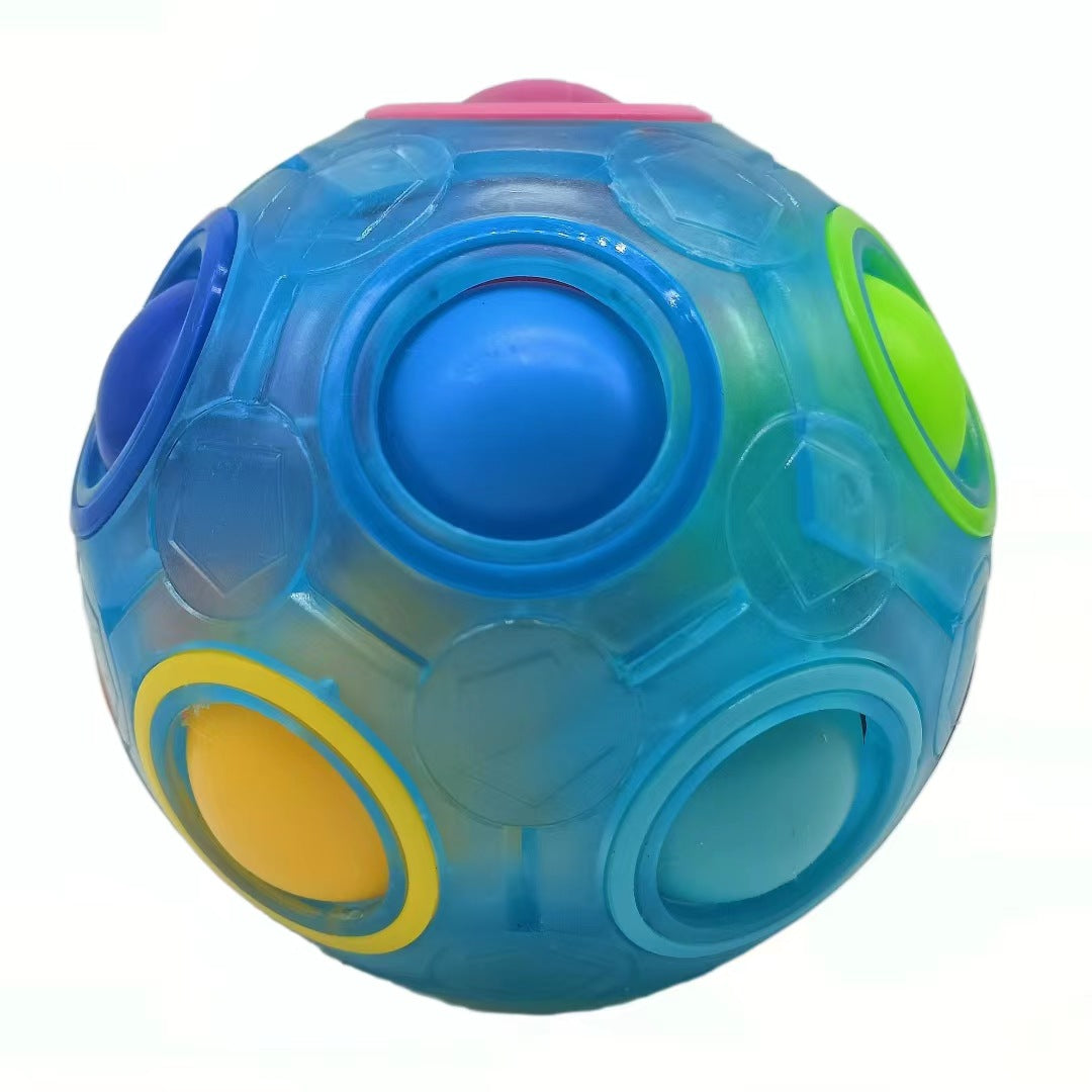 Balle phosphorescente pour stimulation visuelle