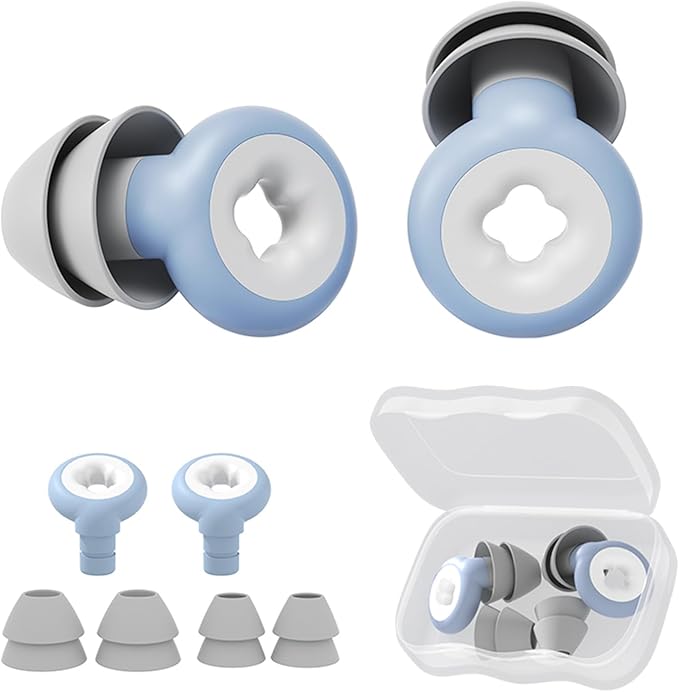 Bouchons d’oreille anti-bruit 33 dB — Forte réduction sonore