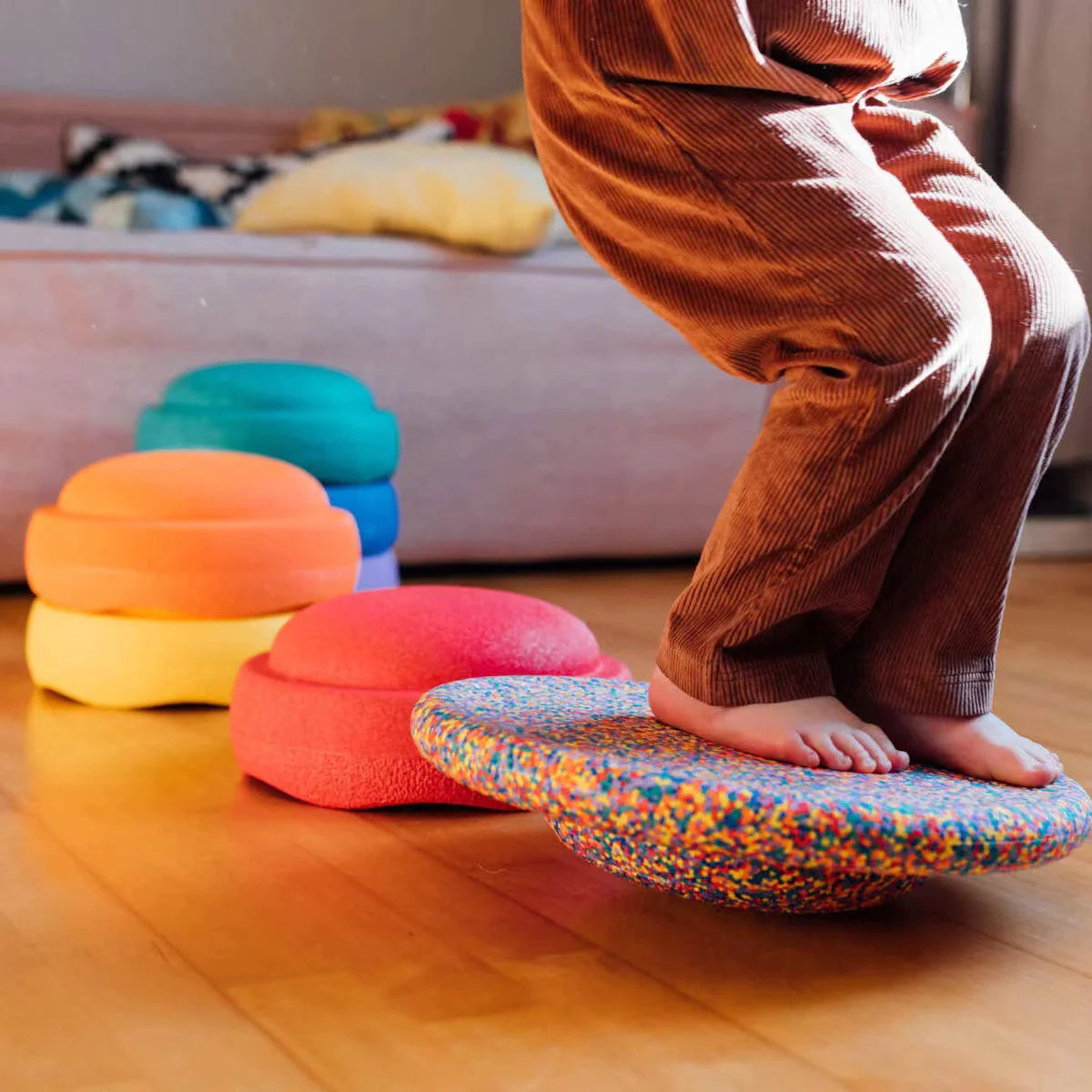 Planche motricité pour stabilité et équilibre