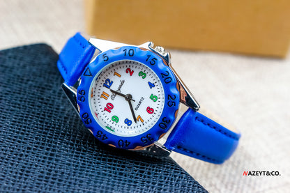 Montre pédagogique enfant : le cadran pour apprendre l'heure facilement