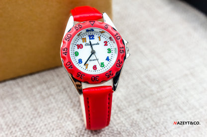 Montre pédagogique enfant : le cadran pour apprendre l'heure facilement
