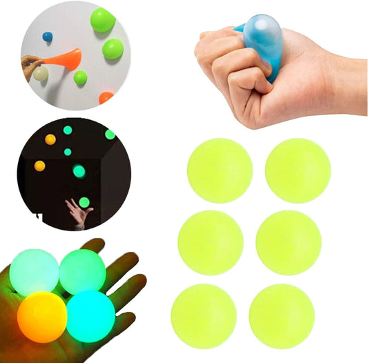 Balle Lumineuse Collante à Lancer
