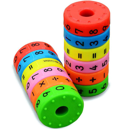 anneaux magnétiques maths chiffres 0-9 opérateurs enfant dyscalculie Do'Dys