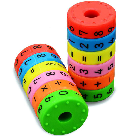 anneaux magnétiques maths chiffres 0-9 opérateurs enfant dyscalculie Do'Dys