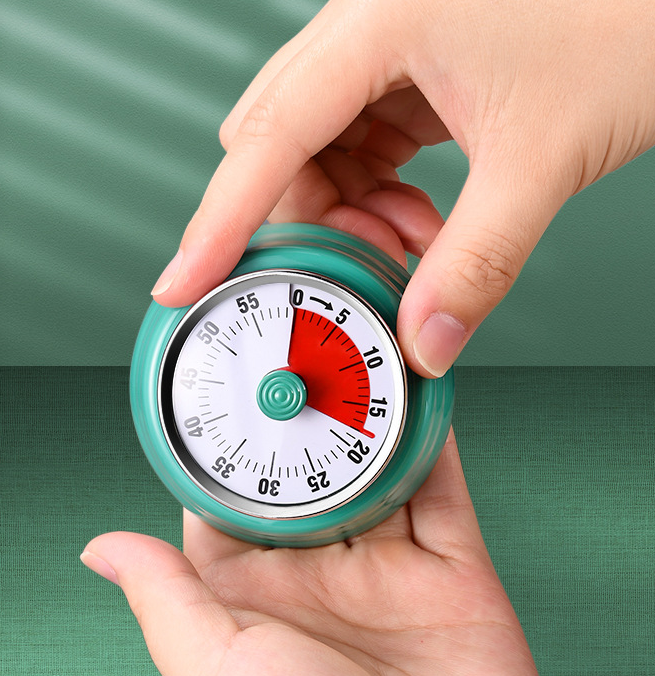 Minuteur mécanique durable et sécurisé pour gestion du temps scolaire