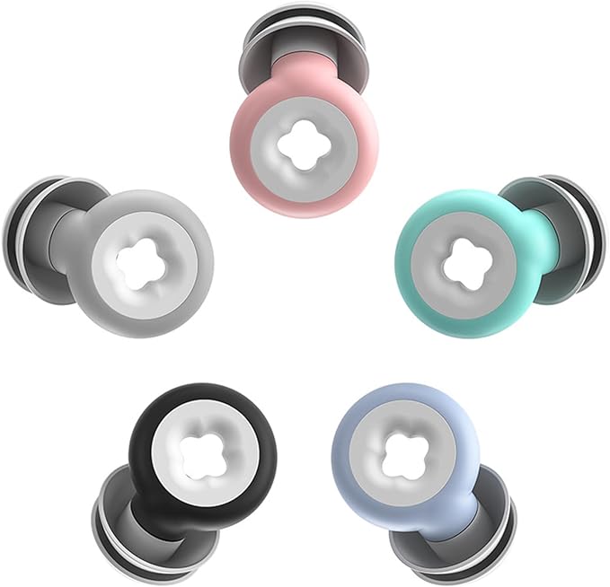 Bouchons d’oreille ergonomiques 360° — Confort prolongé