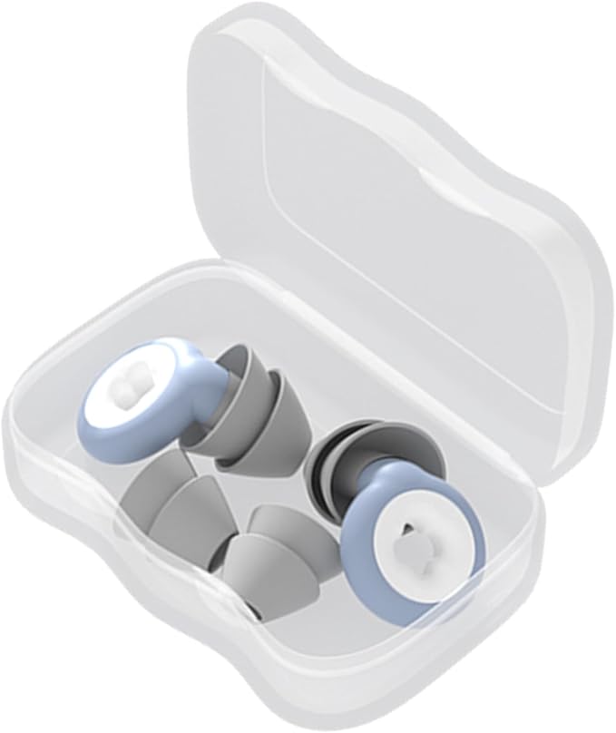 Bouchons d’oreille silicone transparent — Discrétion totale