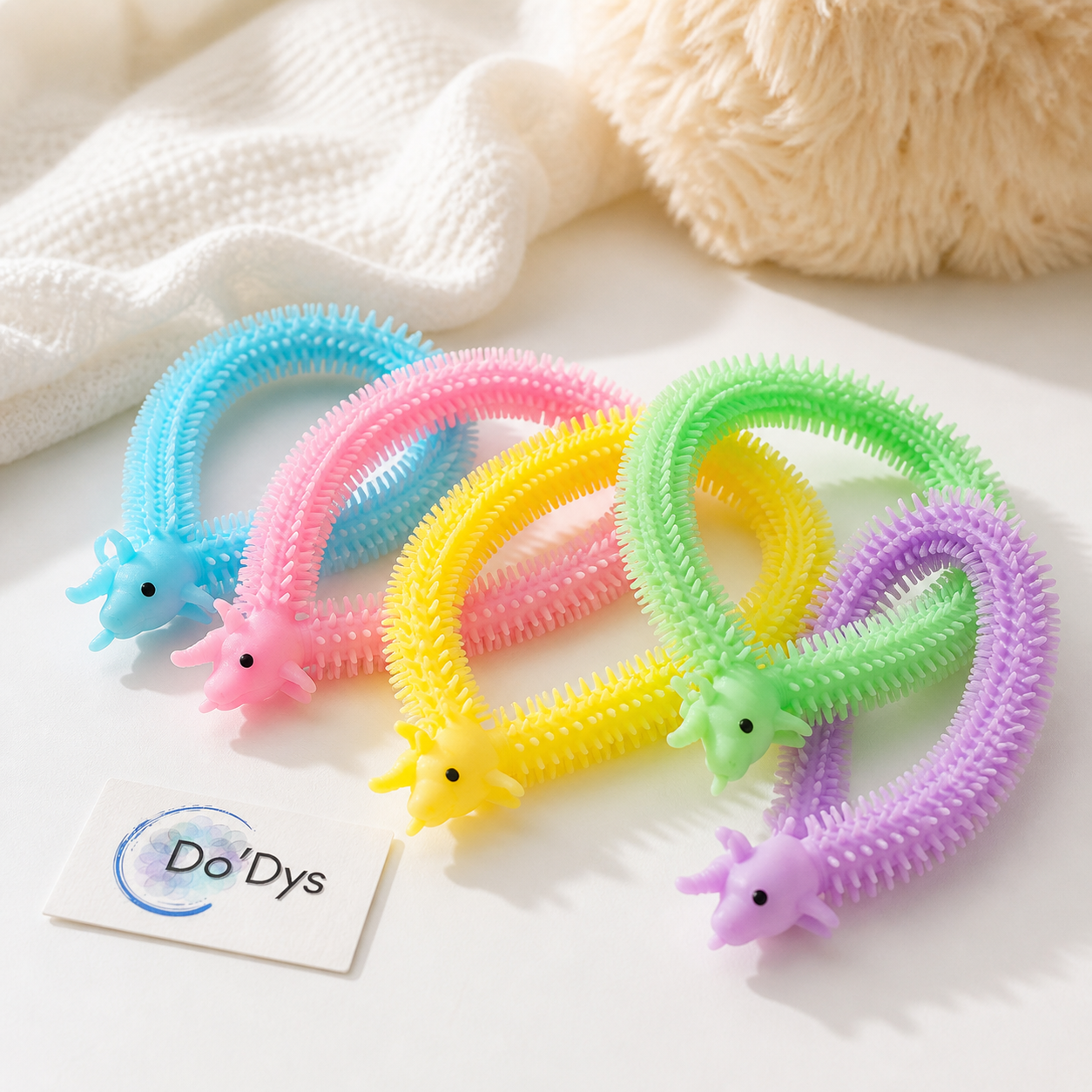 Bracelet fidget élastique licorne