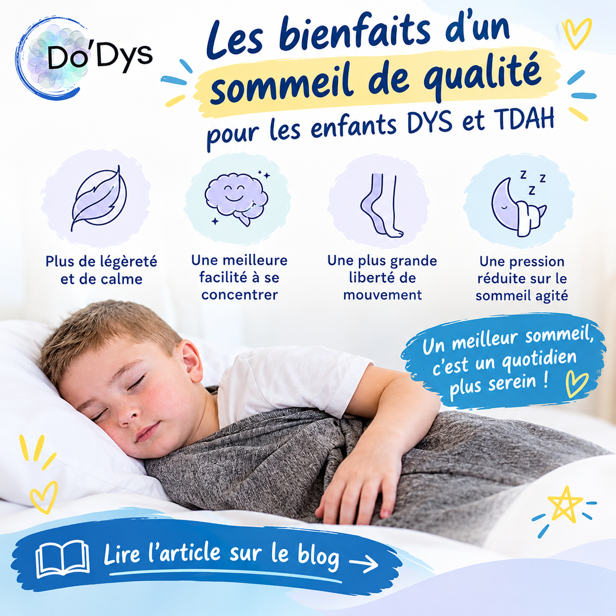 Cocon sensoriel de compression – Sommeil Apaisé et Régulation