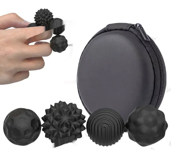 Coffret de balles magnétiques sensorielles silicone