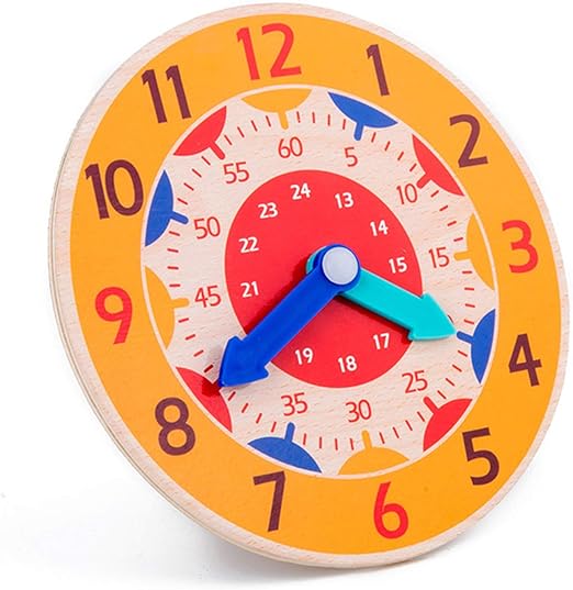 Horloge éducative pour dyscalculie