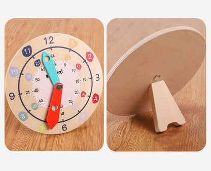 Horloge 3-en-1 pour apprendre l’heure