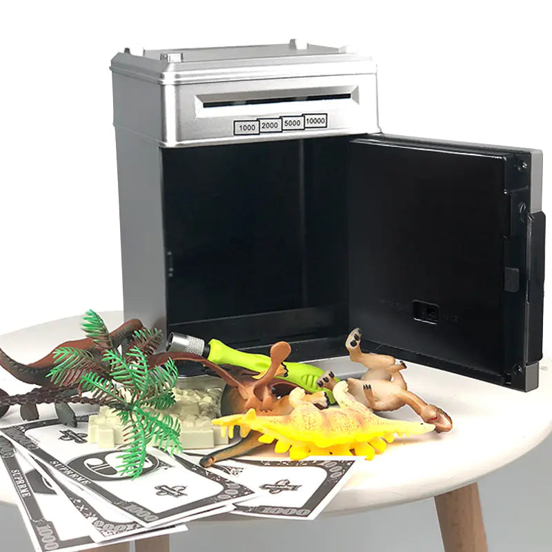 Jouet éducatif Tirelire avec mot de passe pour distributeur automatique de billets 