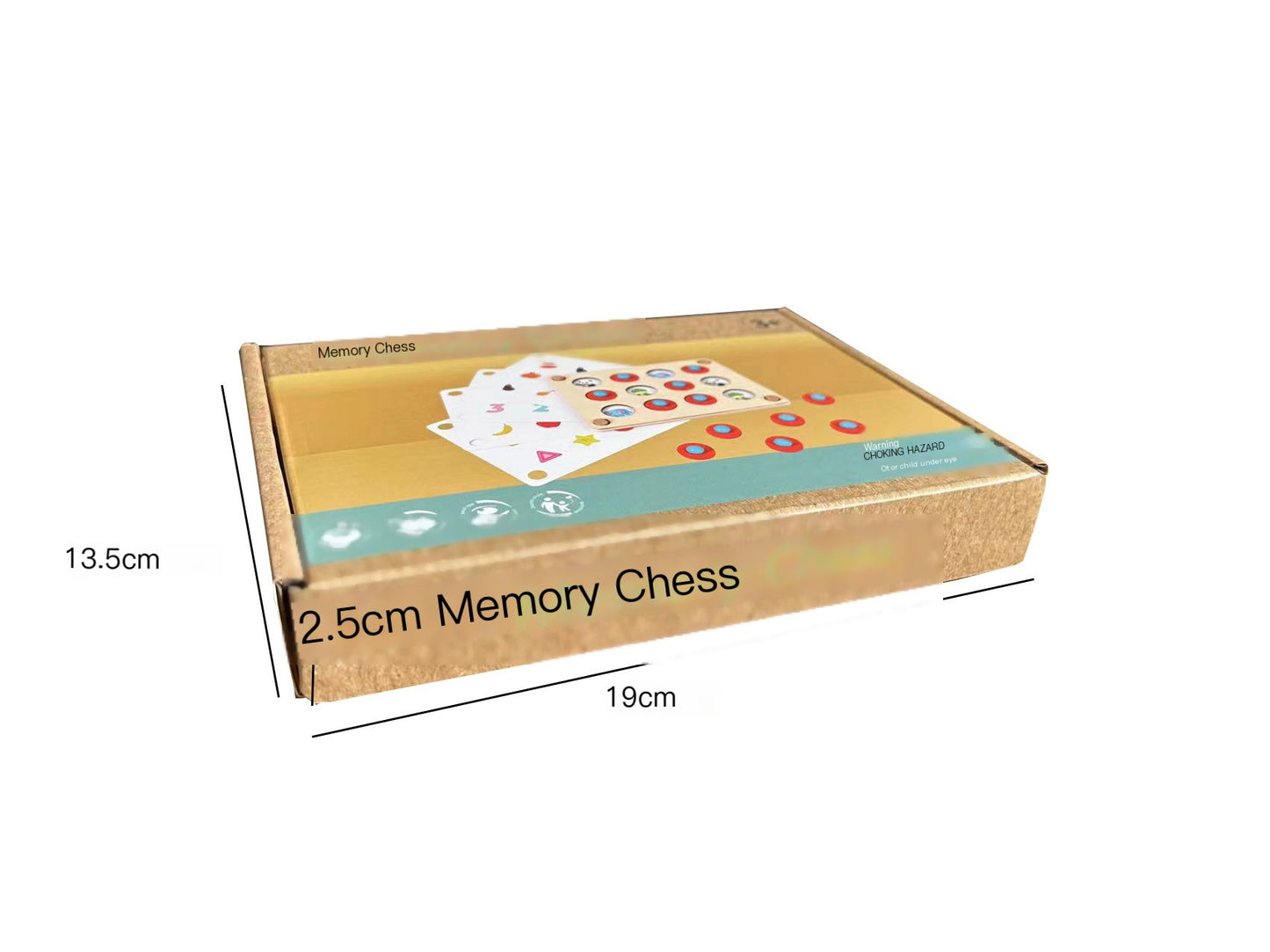 Jeu en bois pour stimuler la mémoire visuelle