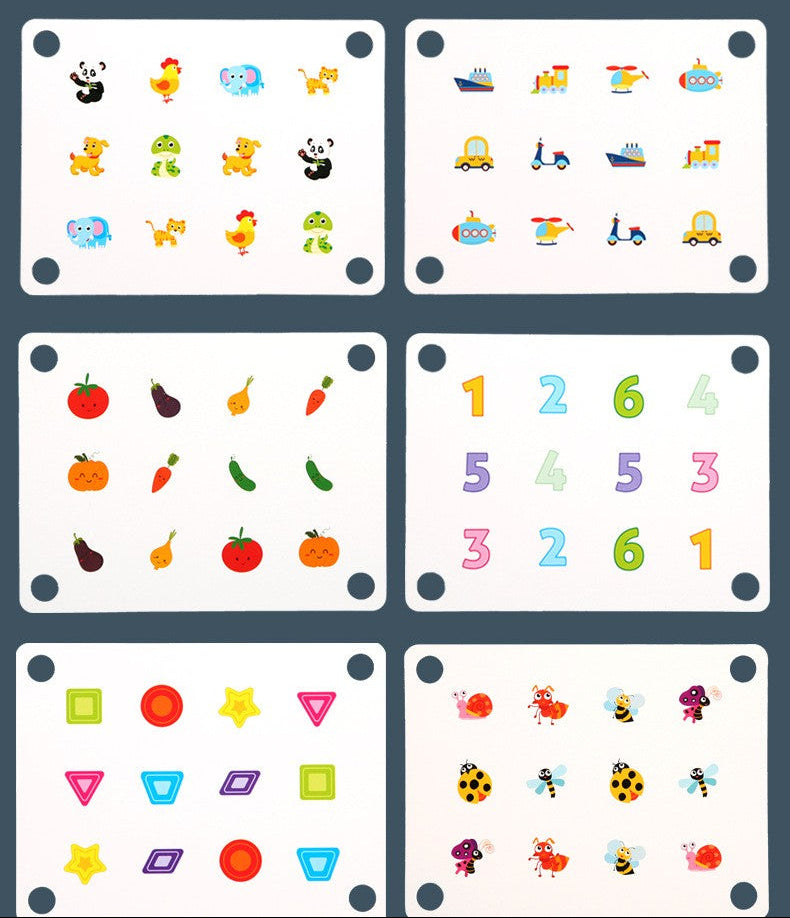 Jeu éducatif en bois pour concentration enfant