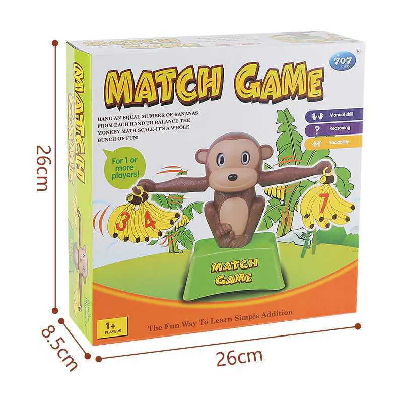 Monkey Number Balance pour apprentissage visuel