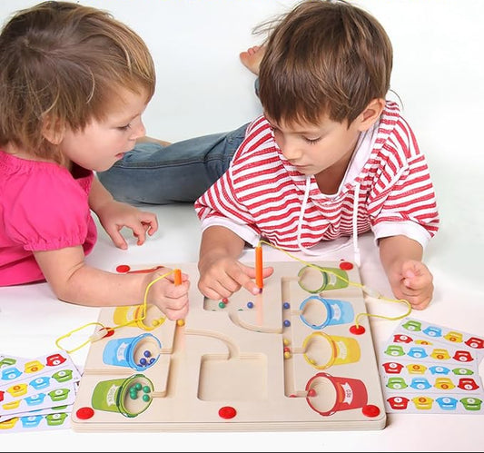 Labyrinthe magnétique pour précision gestuelle