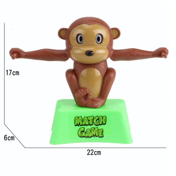 Balance éducative avec bananes et cartes