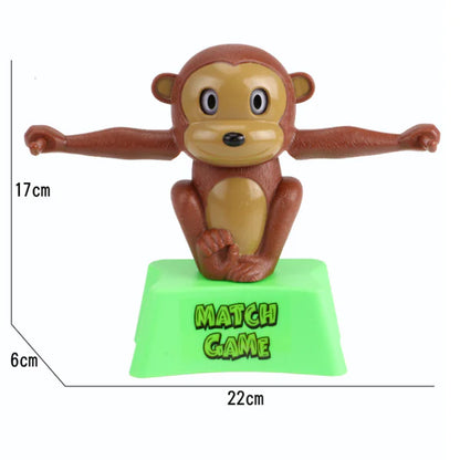 Balance éducative avec bananes et cartes