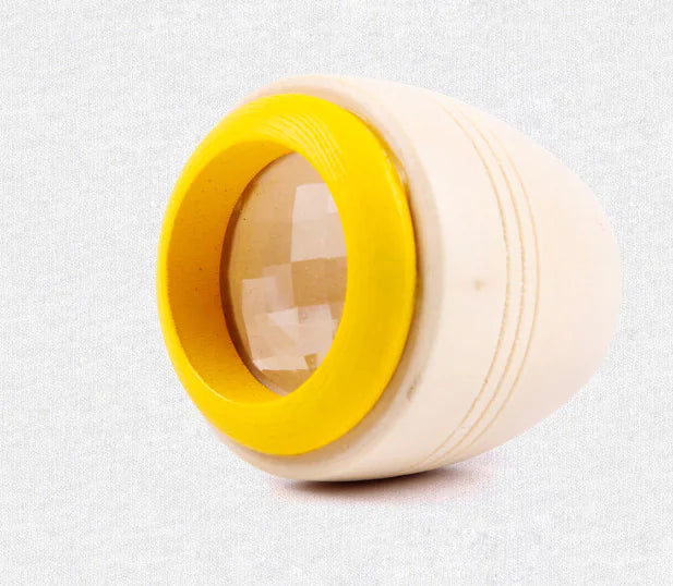 Jouet kaléidoscope en bois pour éveil visuel