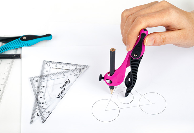 Kit géométrie pour enfants dyspraxiques