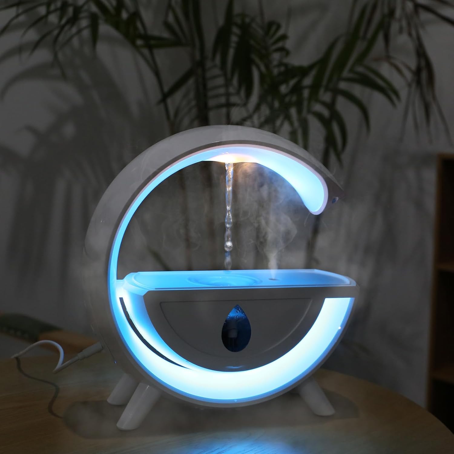 LAMPE LED Humidificateur anti-gravité pour hypersensibles