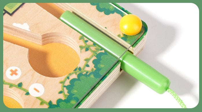 Labyrinthe sensoriel en bois pour réduire l’anxiété et favoriser l’attention