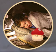 Lampe sensorielle pour transitions apaisées