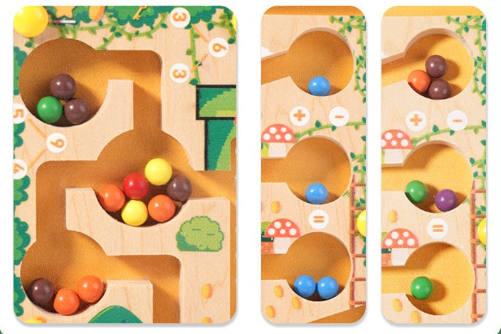 Le Labyrinthe de Mathématique en bois
