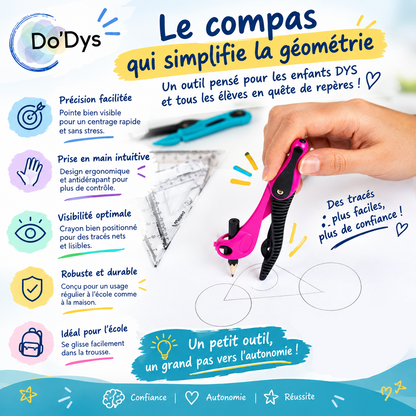 Coffret de Géométrie Maped (8 pièces)