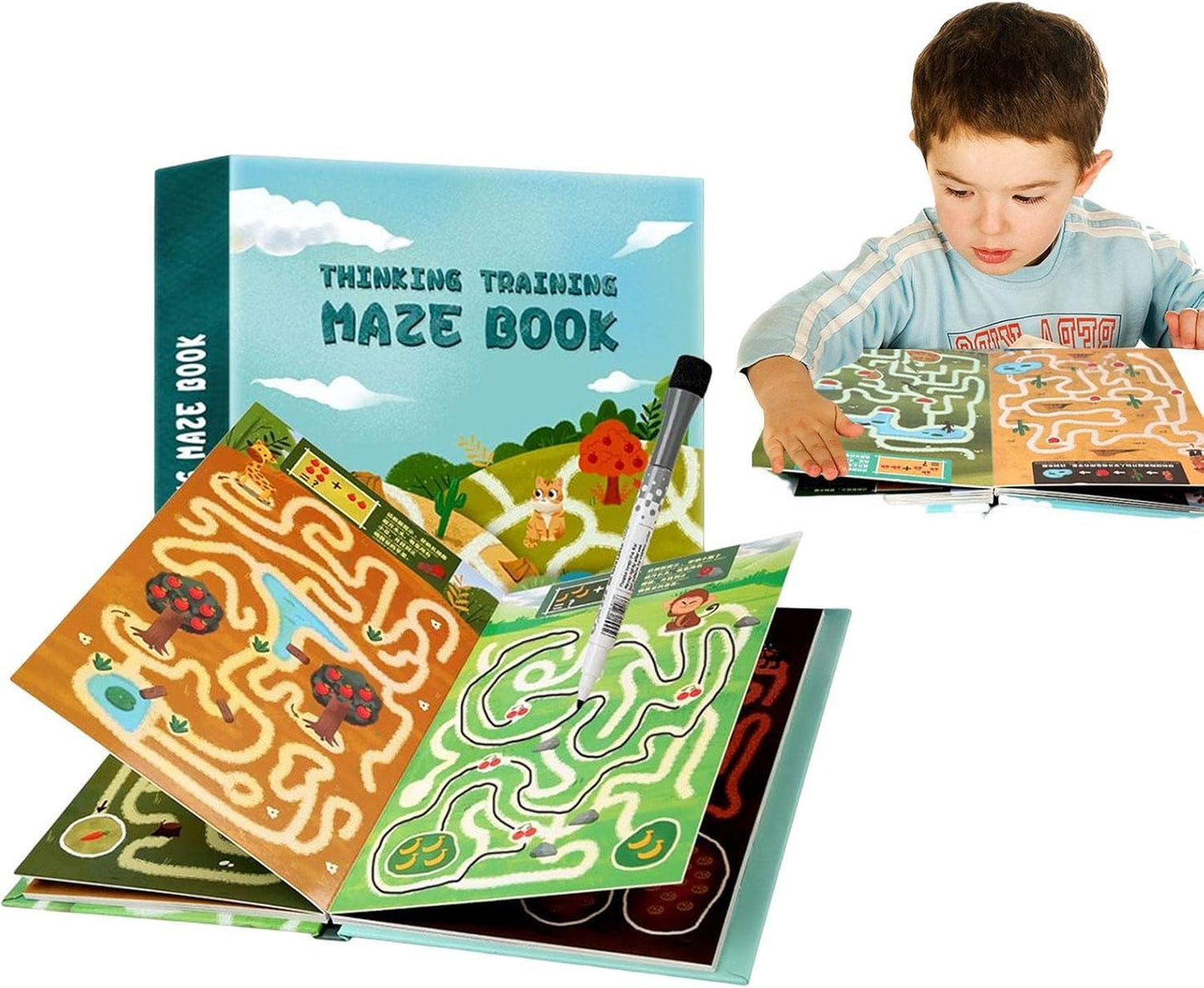 Labyrinthes effaçables pour motricité fine