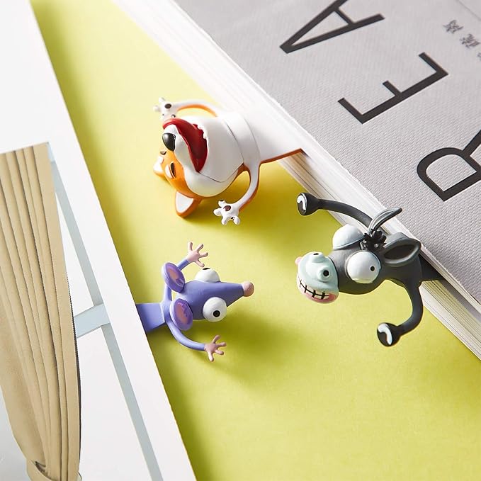 Marque-page animaux pour enfants TDAH