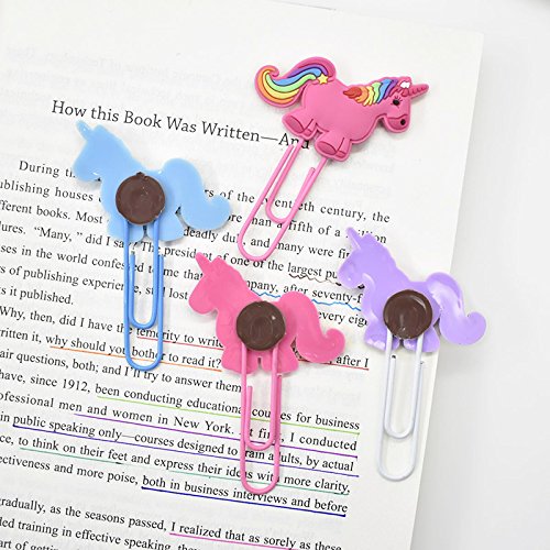 Marque-page licorne pour lecteurs facilement distraits