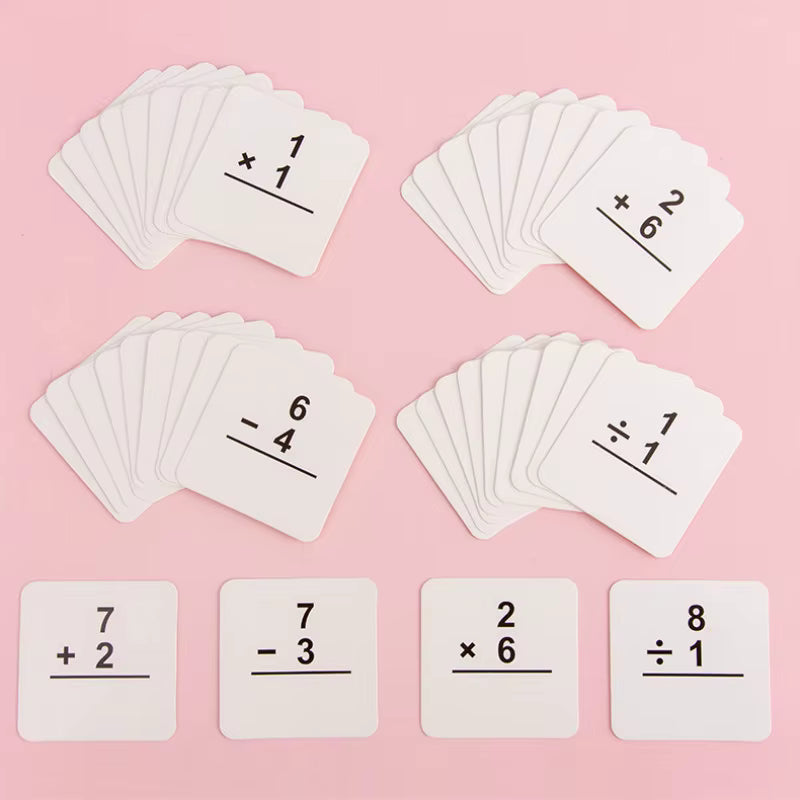 Matériel éducatif pour visualiser les équations simples et les nombres