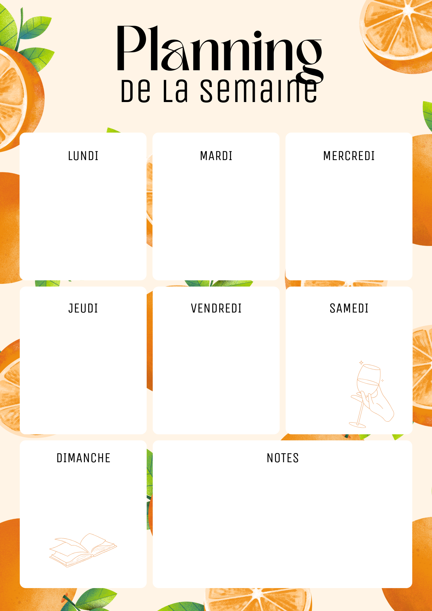 Emploi du temps sensoriel pour enfants TSA