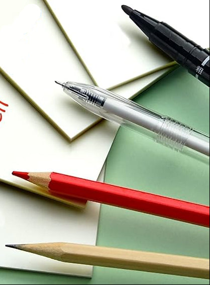 Bloc note transparent pour annotation scolaire