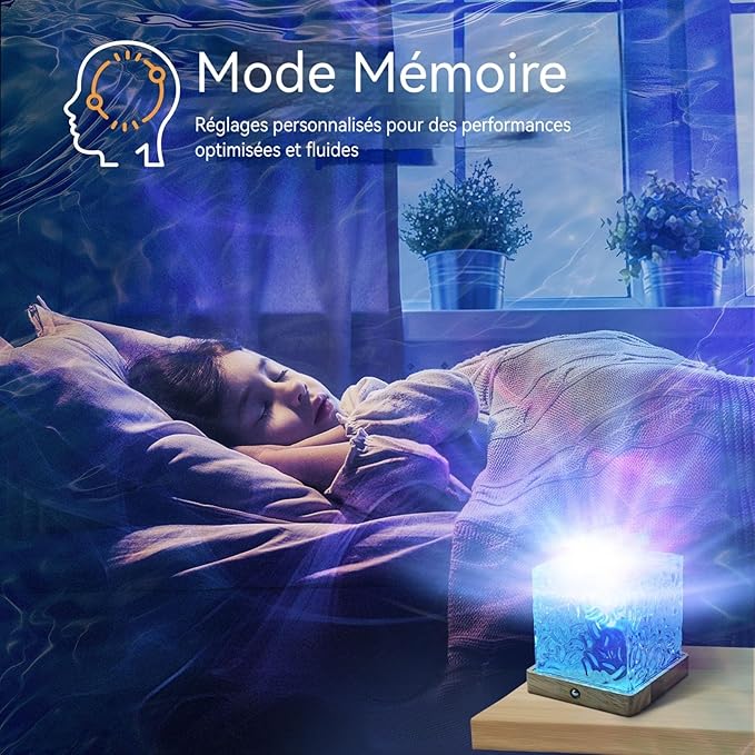 Lampe vague océan pour chambre d’enfant