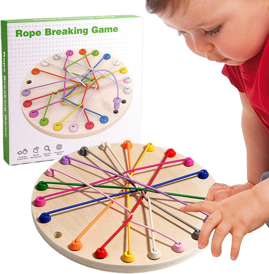 Jeu éducatif en bois pour motricité fine