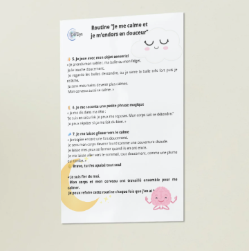 Aider votre enfant à se calmer la Lampe Optique Enfant DYS TDAH TSA – Guide Gratuit | Do'Dys
