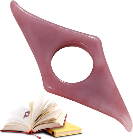 Support de livre en forme de pouce