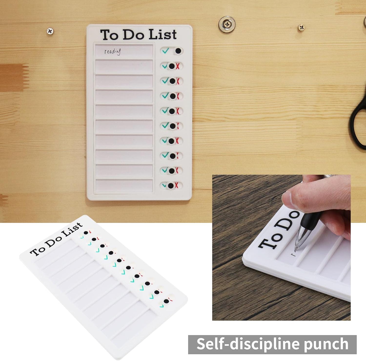 Tableau mémo coloré pour visualiser réussites quotidiennes