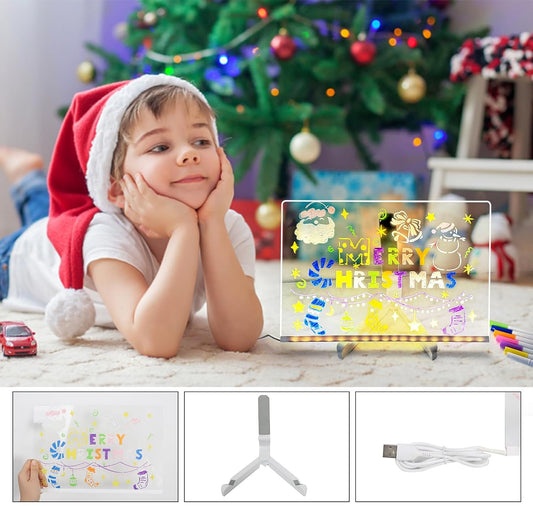 Support visuel lumineux pour enfants neuroatypiques