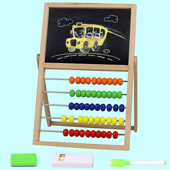 Boulier coloré pour manipulation des quantités