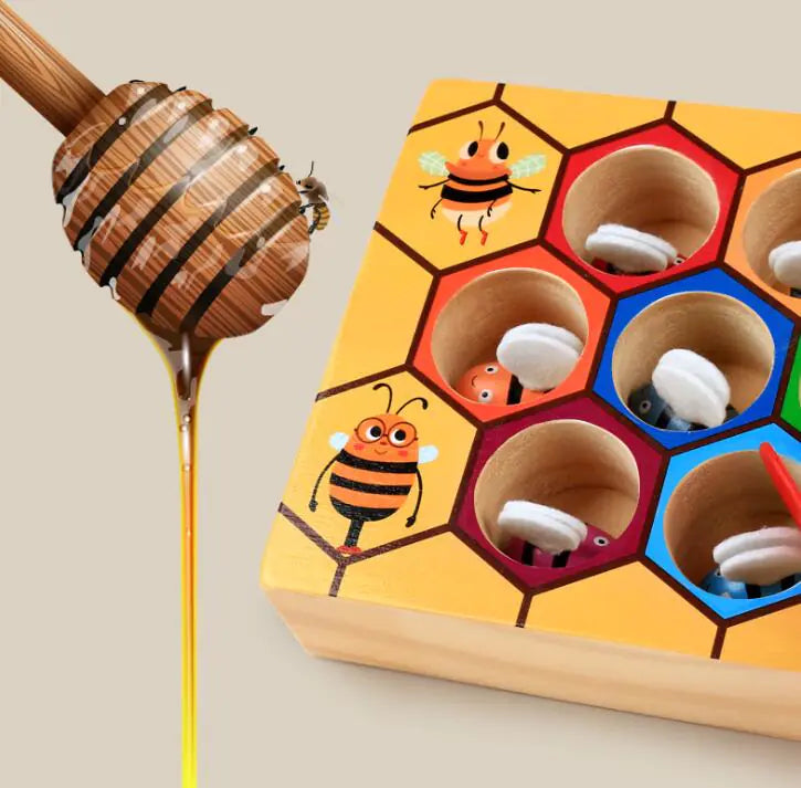 jeu Montessori ruche pince coordination oculo-motrice enfant DYS