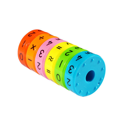anneaux magnétiques maths dans poche manteau enfant dyscalculie matin