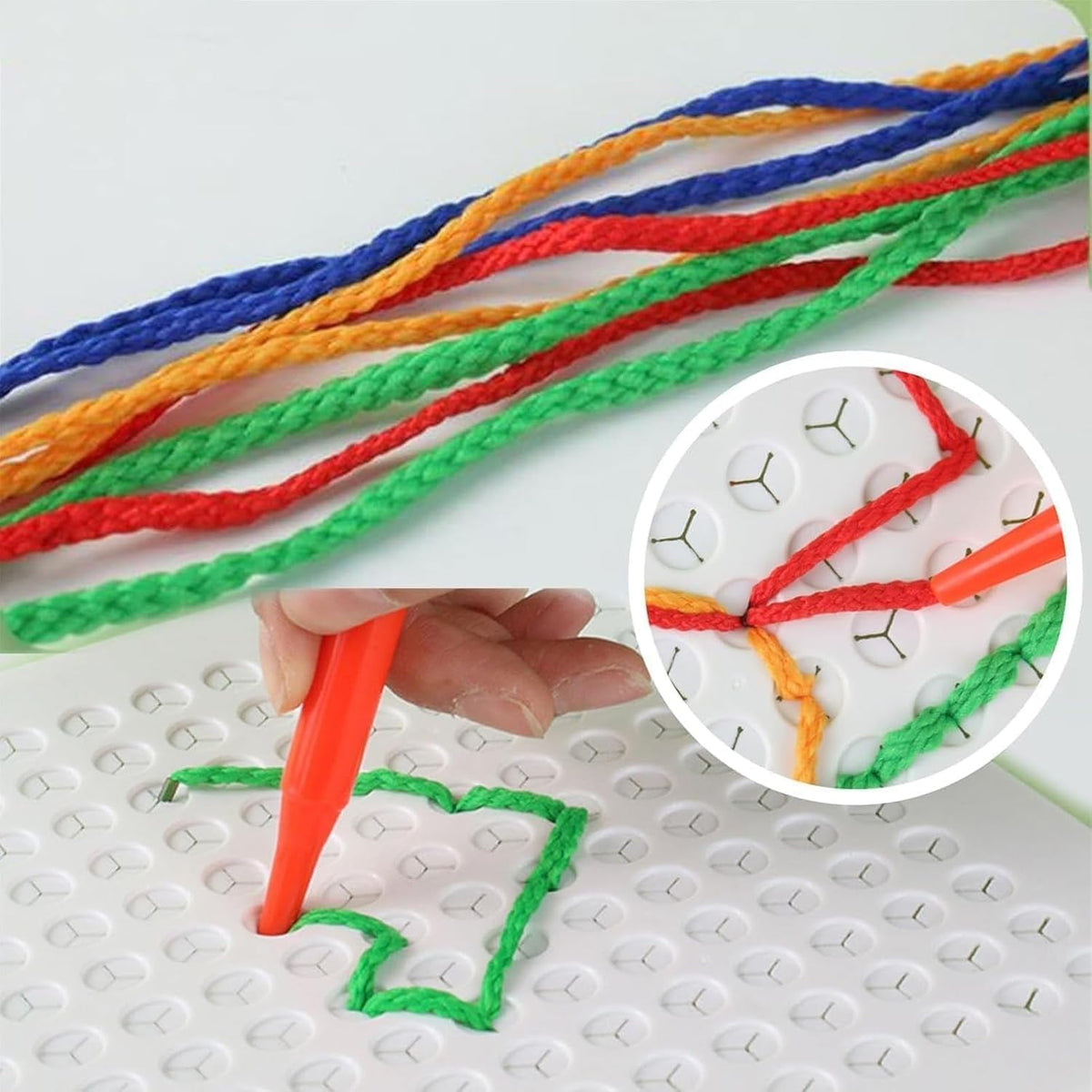 grille alvéolée souple flexible jeu laçage dessin enfant Do'Dys