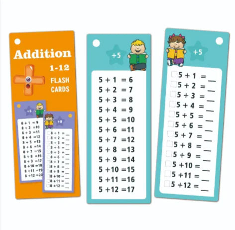 set complet flash cards addition multiplication dyscalculie Do'Dys