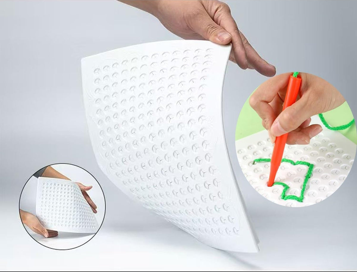 jeu laçage réutilisable sans aiguille sécurité motricité fine Do'Dys