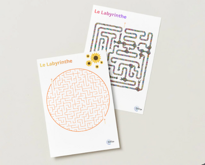 labyrinthe activité autonome classe enfant TDAH temps attente école
