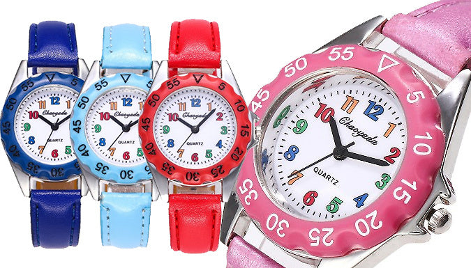 Montre à Quartz Colorée